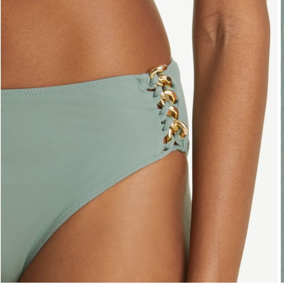 NWOT Stella McCartney Falabella Chain Detail Bikini Top and Bottoms Size S $789 - Picture 10 of 16